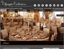 Tablet Screenshot of ocbanquet.com